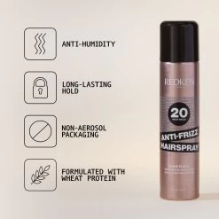 Redken Anti-Frizz Hairspray 250ml 8 Redken Anti-Frizz Hairspray 250ml -Kappersproducten Winkel 3474637124304 3