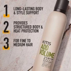 KMS AddVolume Styling Foam 300ml -Kappersproducten Winkel 4044897170657 2