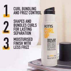 KMS CurlUp Control Creme 150ml 9 KMS CurlUp Control Creme 150ml -Kappersproducten Winkel 4044897270401 2