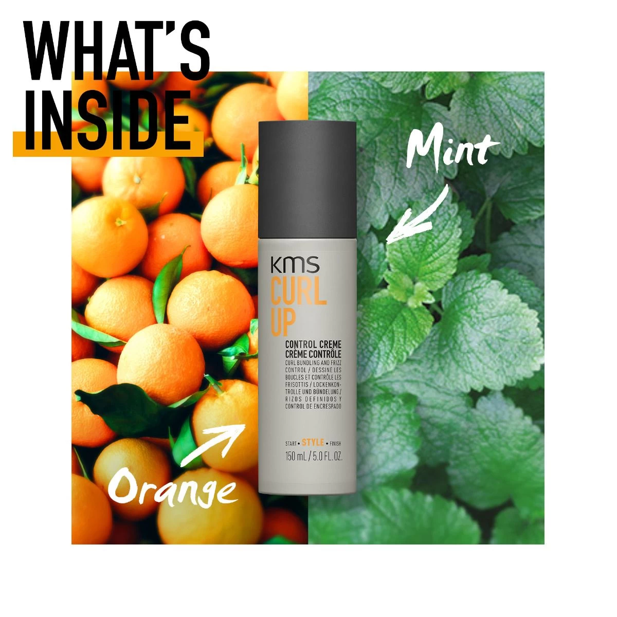 KMS CurlUp Control Creme 150ml 5 KMS CurlUp Control Creme 150ml - Afbeelding 3