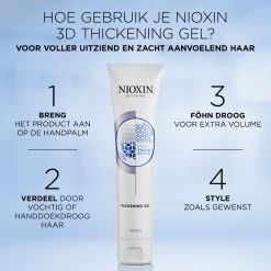Nioxin Thickening Gel 150ml -Kappersproducten Winkel 822 01