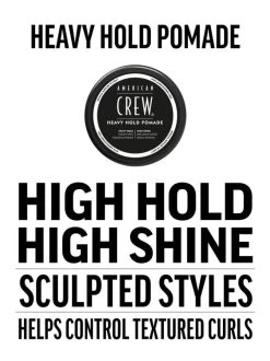 American Crew Heavy Hold Pomade 85gr -Kappersproducten Winkel american crew heavy hold pomade 85gr sfeer 2