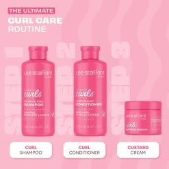 Lee Stafford For The Love Of Curls Custard Cream 125ml -Kappersproducten Winkel copy of leestafford ftloc custard cream amazoncarousel routine