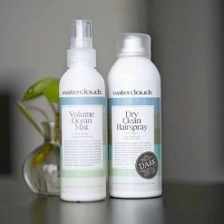 Waterclouds Dark Dry Clean Hairspray 200ml -Kappersproducten Winkel dark dry clean hairspray sfeer