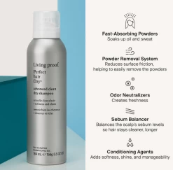 Living Proof PhD Advanced Clean Dry Shampoo 198ml -Kappersproducten Winkel livingproof dryshampoo sfeer2