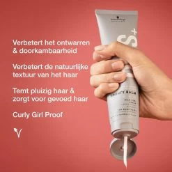 Schwarzkopf OSiS+ Bounty Balm Rich Curl Cream 150ml -Kappersproducten Winkel osis benefits bounty balm pdp 2000x2000