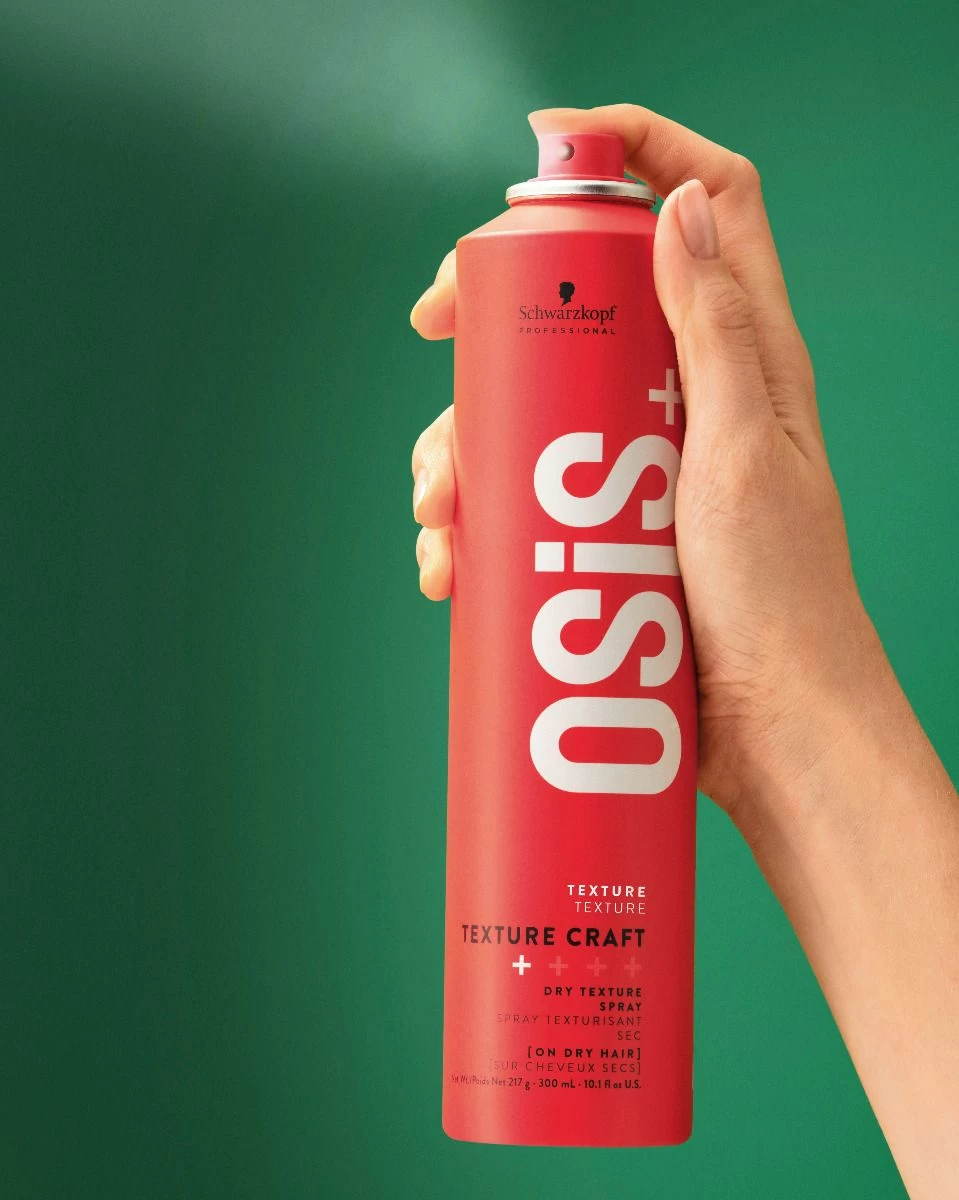 Schwarzkopf OSiS+ Texture Craft Dry Texture Spray 300ml 4 Schwarzkopf OSiS+ Texture Craft Dry Texture Spray 300ml - Afbeelding 2