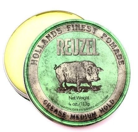 Reuzel Green Pomade Grease 113gr 3 Reuzel Green Pomade Grease 113gr