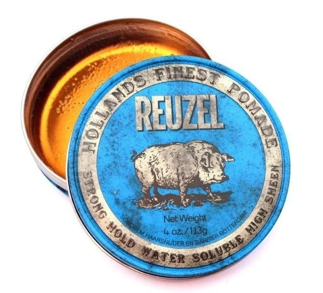 Reuzel Blue Strong Hold Water Soluble 340gr 3 Reuzel Blue Strong Hold Water Soluble 340gr