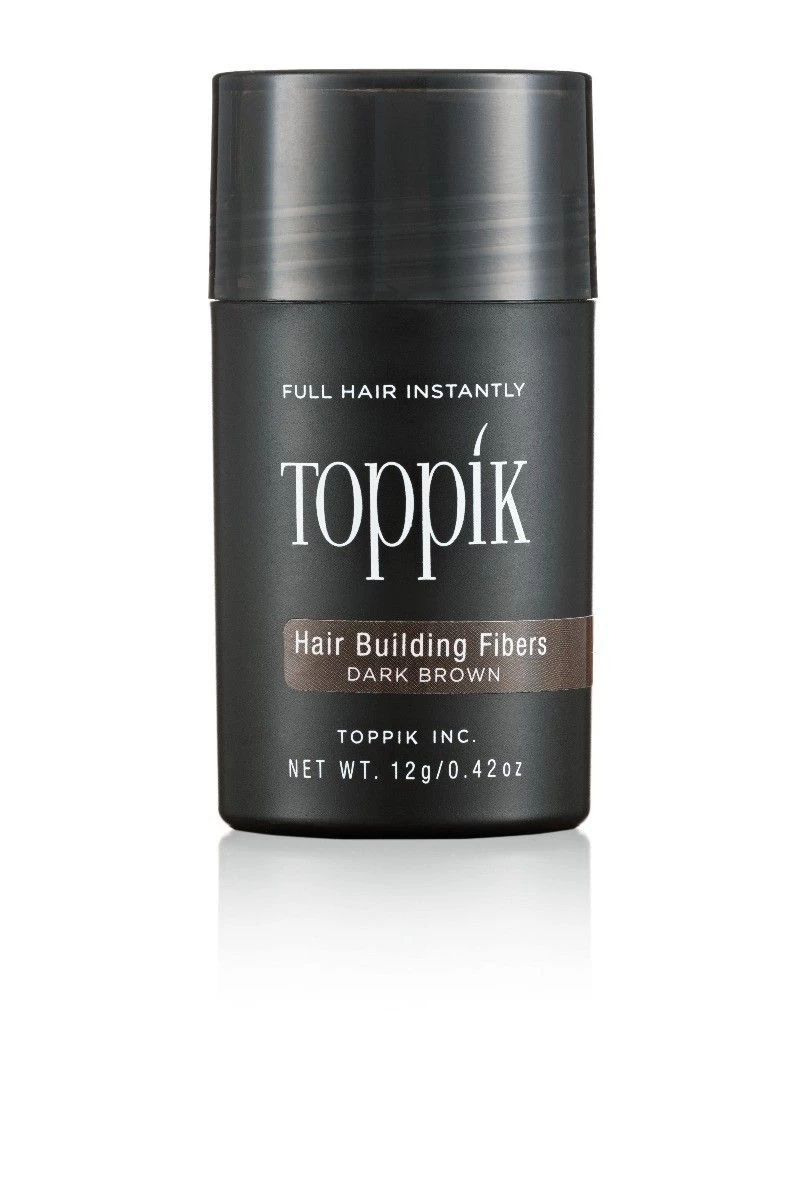 Toppik Hair Building Fibers Dark Brown 12gr 3 Toppik Hair Building Fibers Dark Brown 12gr