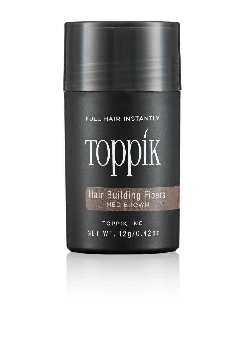 Toppik Hair Building Fibers Medium Brown 12gr 3 Toppik Hair Building Fibers Medium Brown 12gr